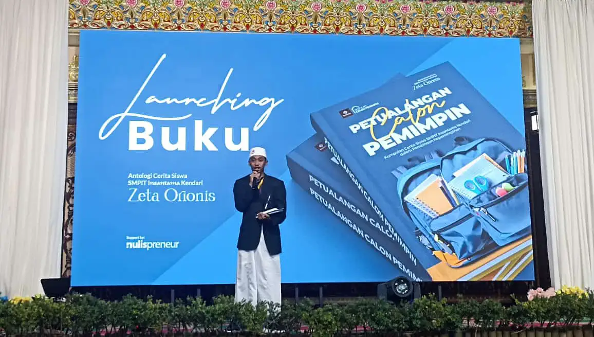 Siswa SMPIT Insantama Kendari Terbitkan Buku Petualangan Calon Pemimpin