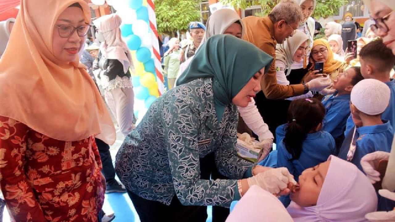 Vaksinasi Polio di Kota Kendari Sasar 50 Ribu Lebih Anak