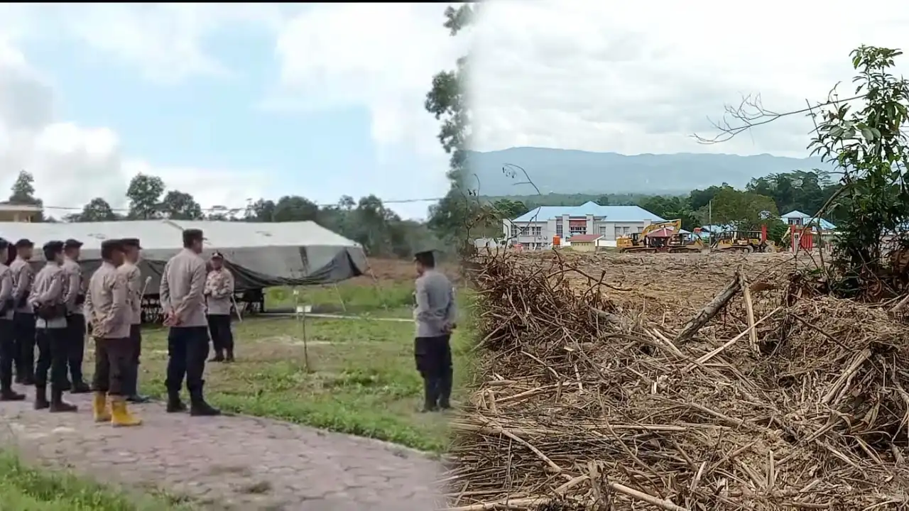 Warga Kota Kendari Keluhkan Lahan Perkebunan dan Pemukiman Digusur Polda Sultra