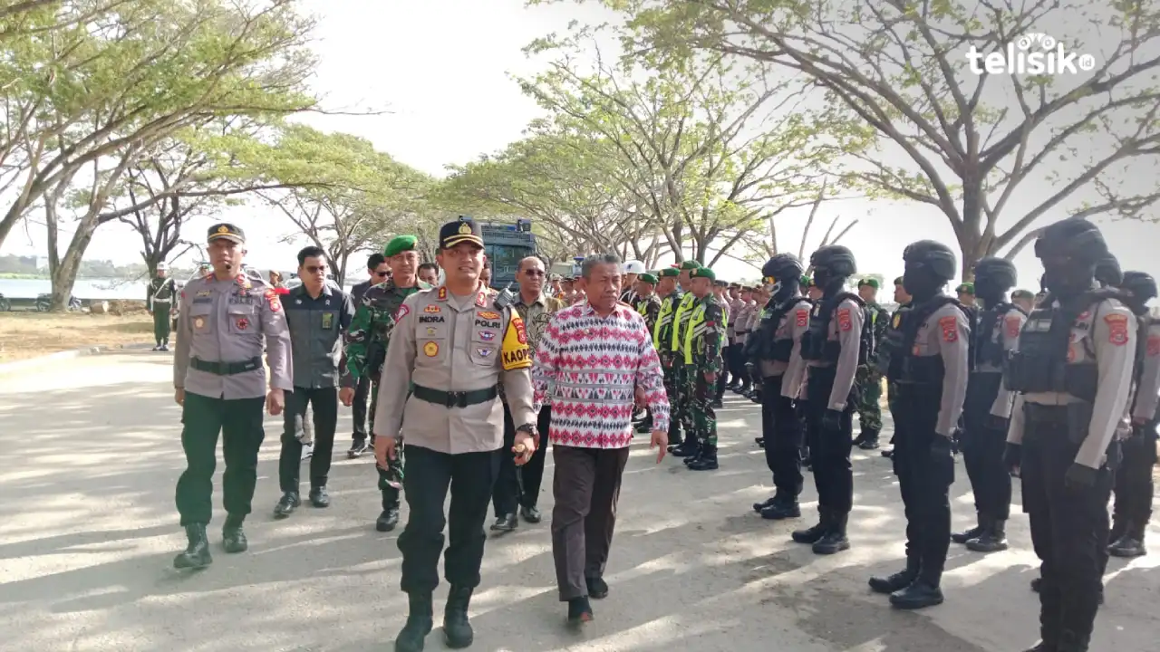 350 Polisi dan 100 Brimob Dikerahkan Amankan Pilkada Muna dan Muna Barat