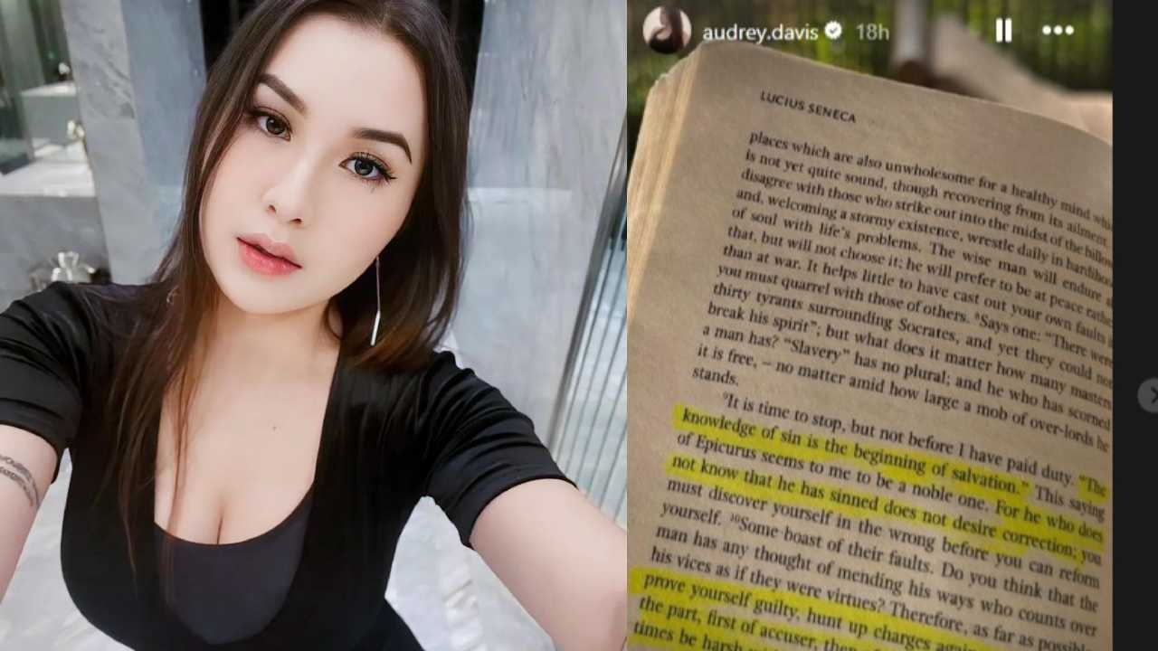 Audrey Davis Singgung Dosa di Instagram Usai Tersandung Video Syur
