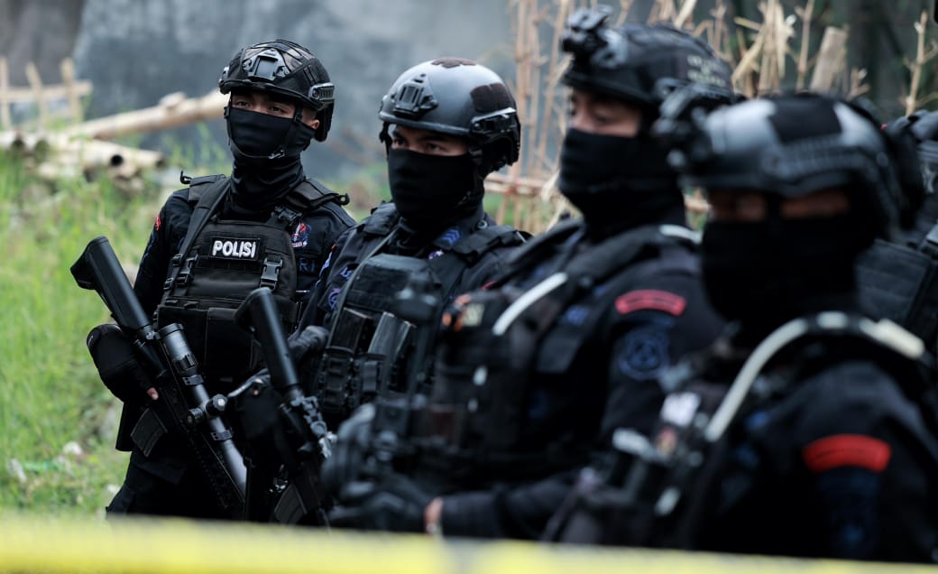 Densus 88 Anti Teror Gagalkan Aksi Calon Pengantin Bom Rumah Ibadah