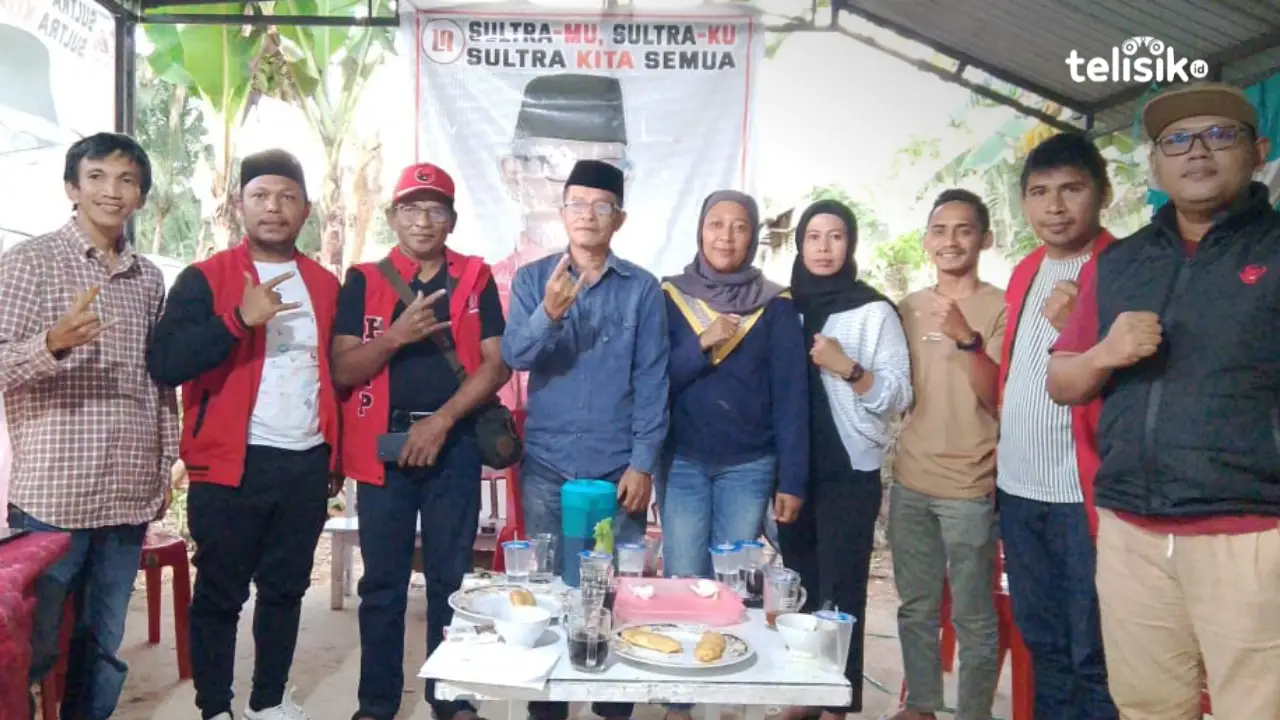 DPC PDIP Muna Barat Optimis Menangkan La Ode Darwin-Ali Basa Meskipun Lawan Kotak Kosong