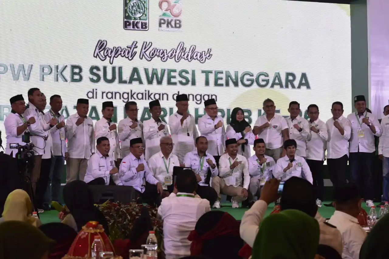 DPW PKB Sultra Solid Dukung Muhaimin Iskandar Aklamasi di Muktamar