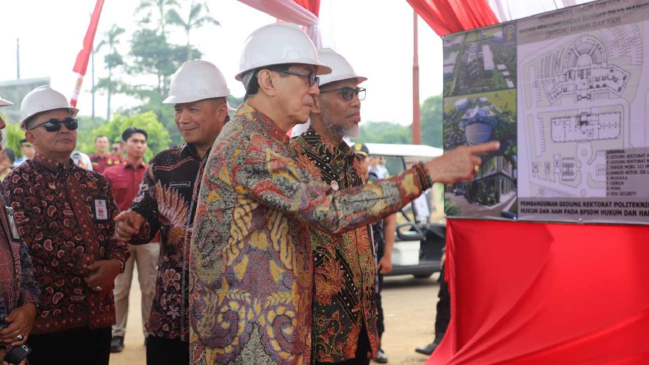 Dua Lembaga Pendidikan Milik Kemenkum HAM Resmi Gabung Jadi Politeknik Pengayoman Indonesia