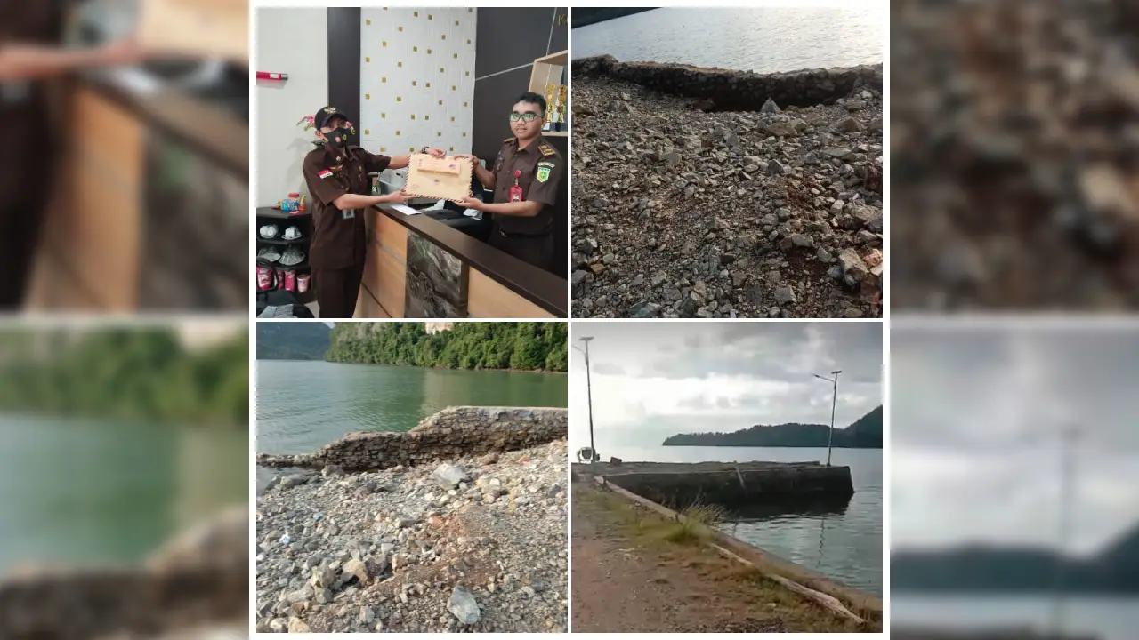 Habiskan Dana BUMDes Rp 600 Juta, Pembangunan Dermaga Desa Lelewawo Mangkrak