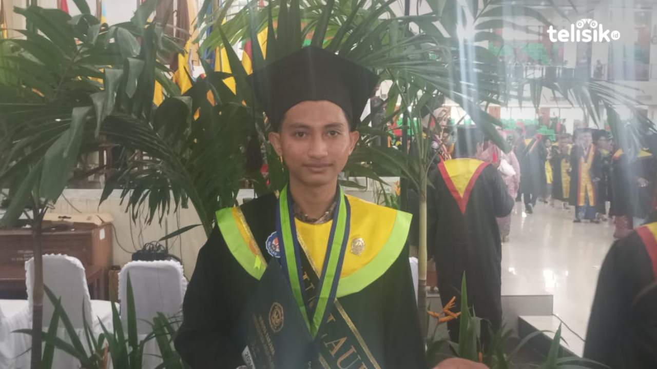 Jadi Lulusan Terbaik, Wisudawan UHO Kendari Ini Berbagai Tips Sukses Akademik