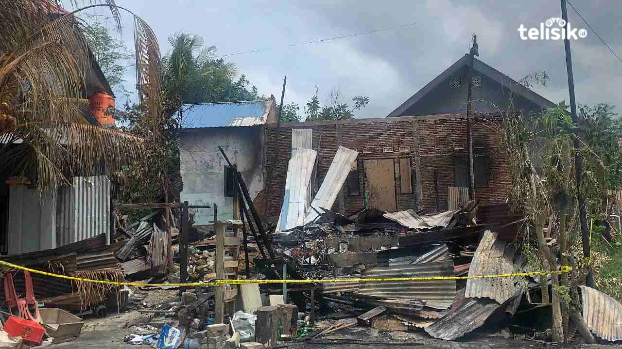 Kebakaran Rumah di Kendari, Kerugian Material Capai Rp 500 Juta Lebih