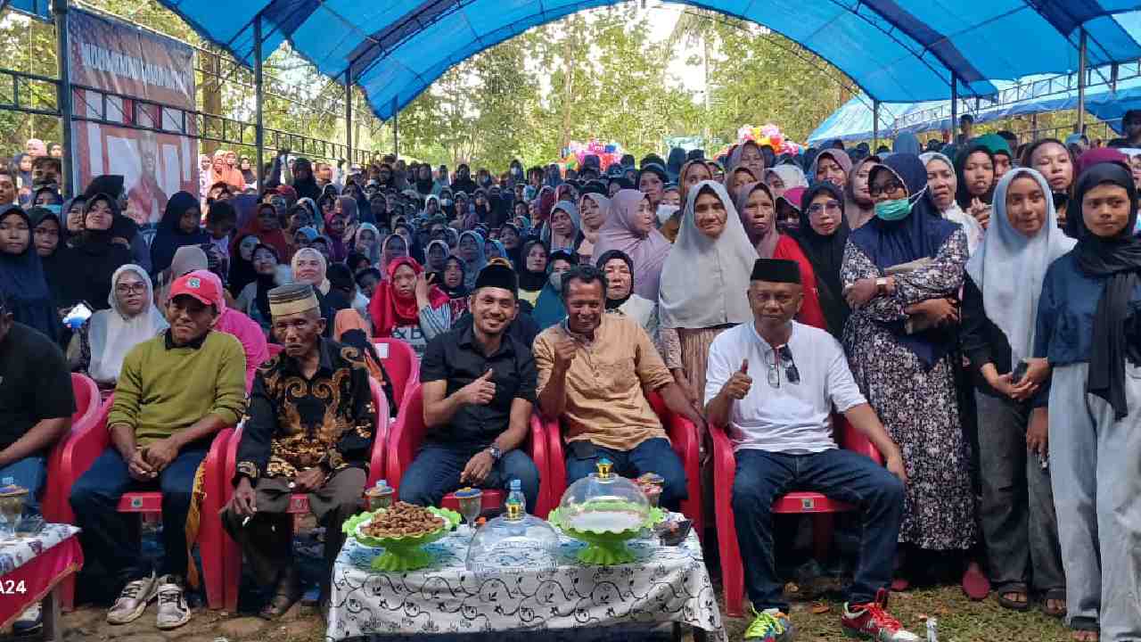 Lewat Goyang Bumi Moro, Fajar Hasan Ajak Warga Muna Barat Lestarikan Destinasi Wisata