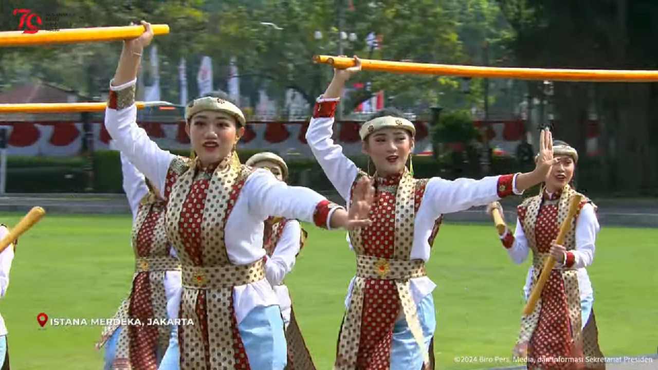 Mengenal Tarian Lulo Alu Asal Sulawesi Tenggara, Tampil di Istana Merdeka Saat Penurunan Bendera Pusaka