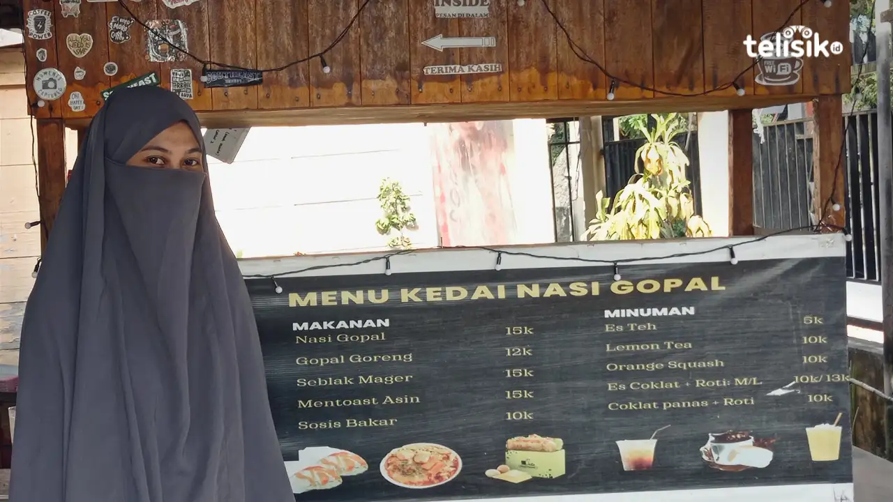 Modal Nekat Jualan Nasi Gopal Online, Wanita Asal Kendari Ini Punya Kedai Sendiri