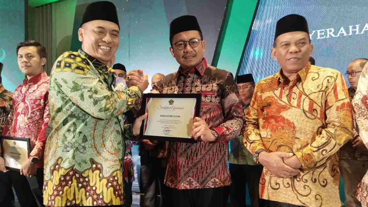 Pemkab Buton Selatan Raih Penghargaan Nasional dari Kementerian Agama