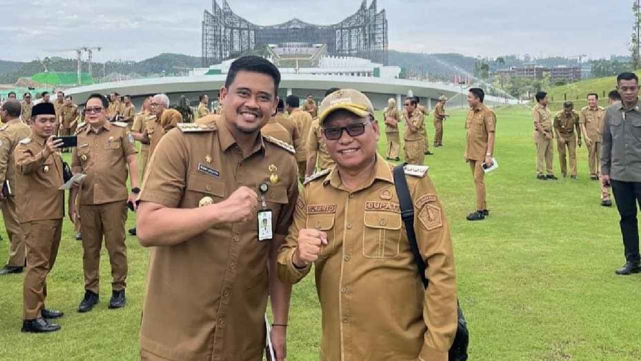 Pj Bupati Kolaka Utara Rakor Kepala Daerah di IKN dan Foto Bareng Menantu Jokowi