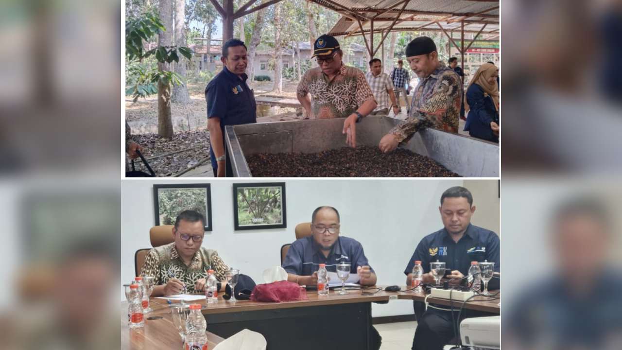 Pj Bupati Kolaka Utara Studi Regulasi Pengembangan Kakao dari Hulu hingga Hilir di Puslit Koka Jember
