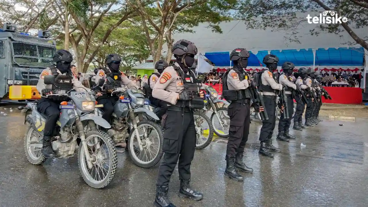 Polres Muna Siapkan Pasukan Raimas Hadapi Perusuh di Pilkada