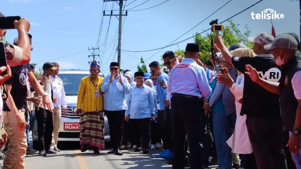 Rahmatnya Muna Jadi Pendaftar Pertama di KPU, Diarak Ribuan Masyarakat