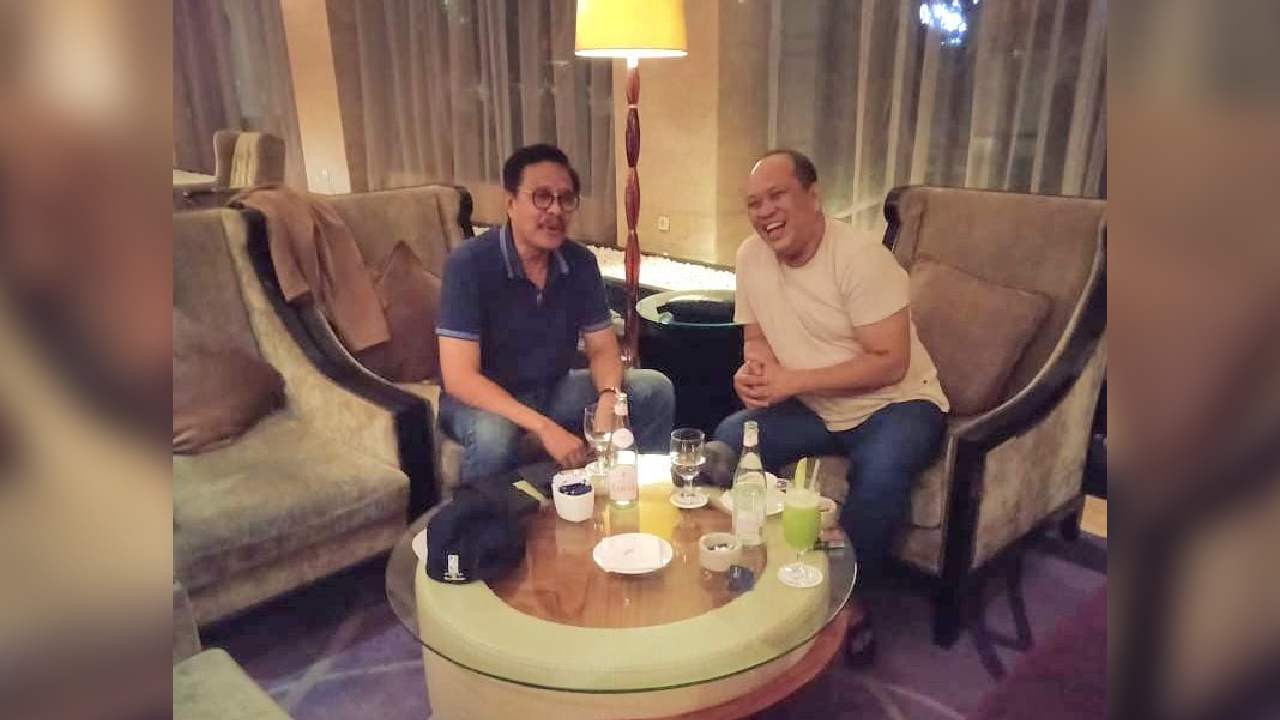 Ruksamin dan Nur Alam Bertemu: Bahas Perpolitikan Sultra