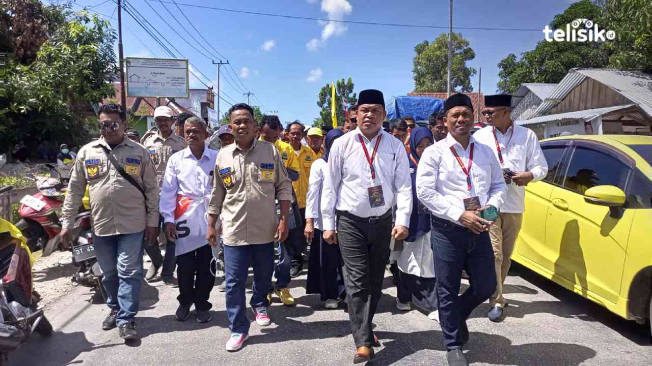 Samirudin - La Muhadi Ungkap Akronim SALAM Usai Daftar ke KPU Buton Selatan
