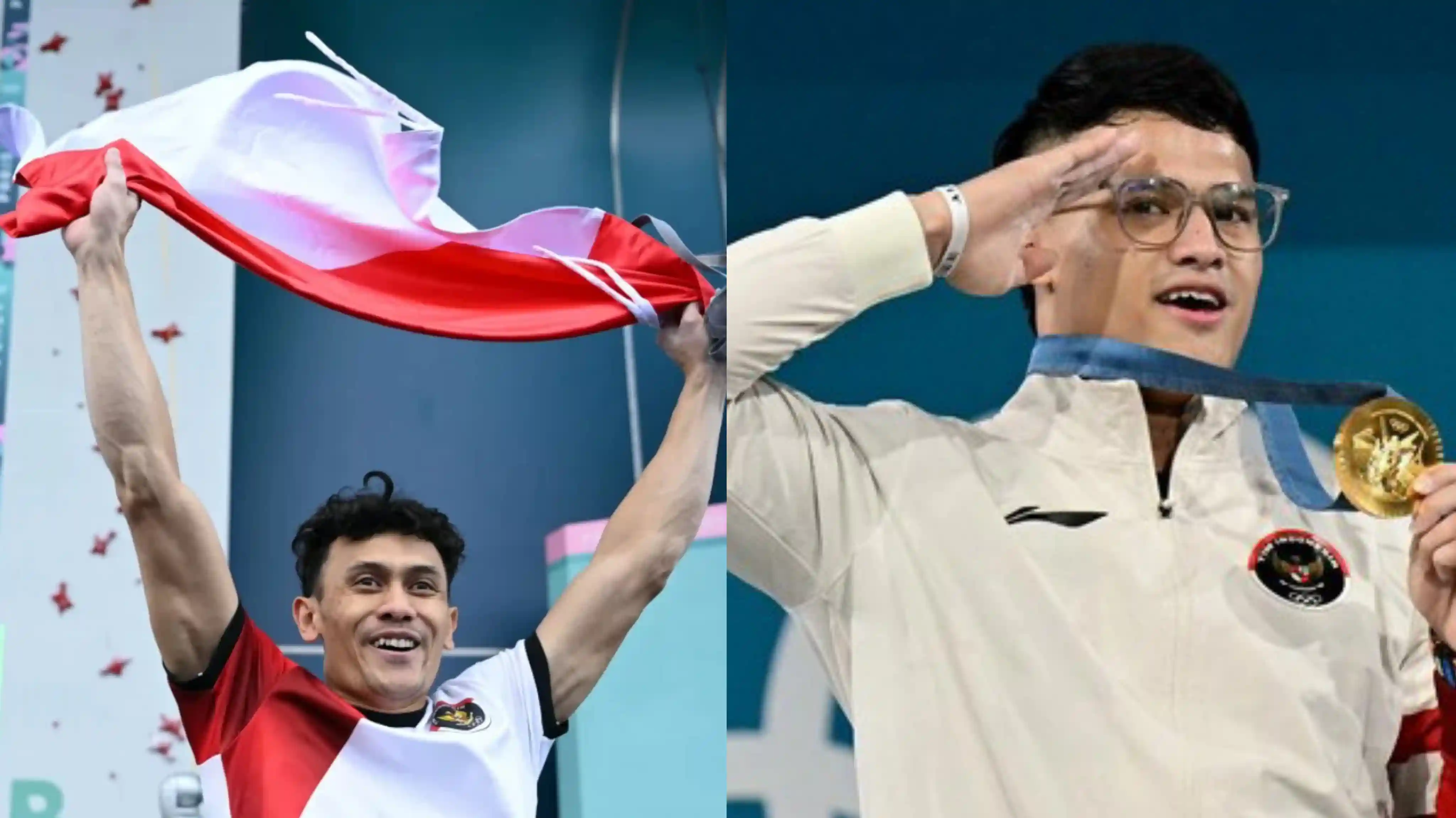 Sosok Dua Putra Terbaik Indonesia Kibarkan Merah Putih dan Sabet Medali Emas di Olimpiade Paris 2024