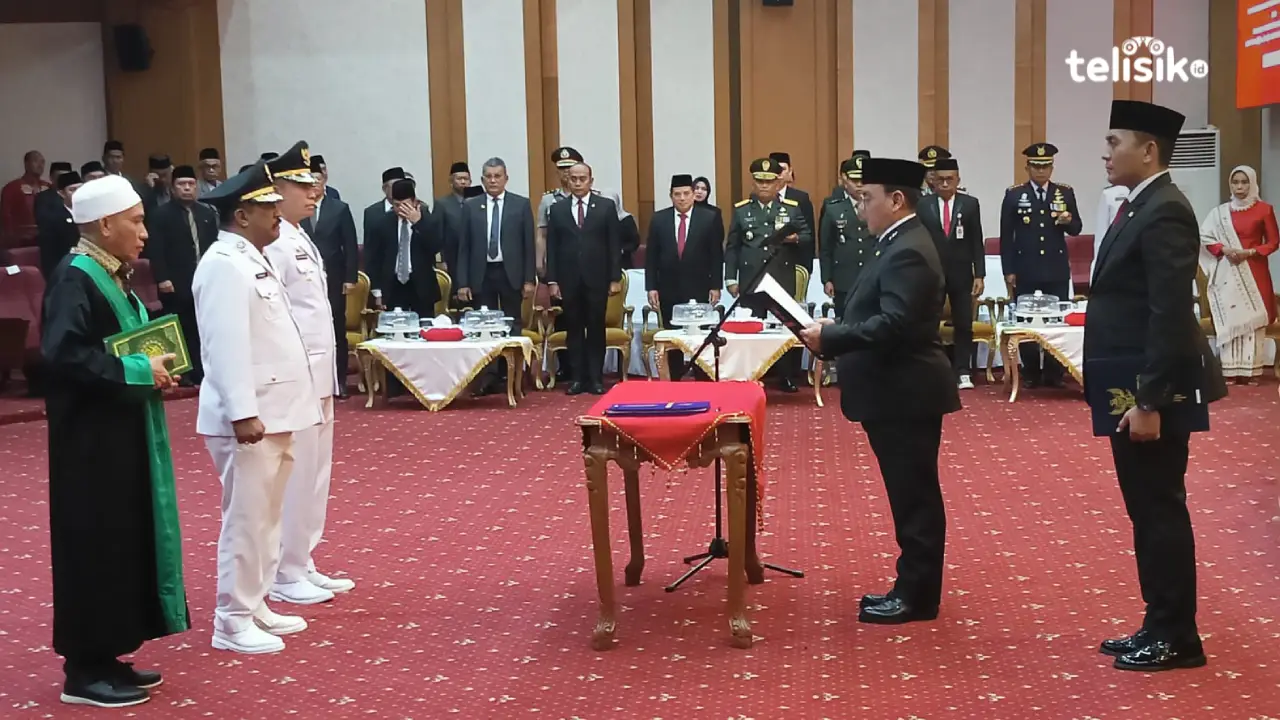 Stanley dan Muhammad Fadlansyah Dilantik jadi Pj Bupati Konawe dan Kolaka