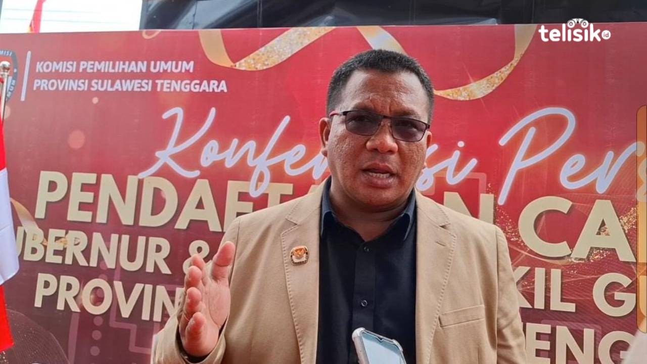 Tiga Bapaslon Gubernur Sultra Bergiliran Daftar ke KPU di Hari Terakhir