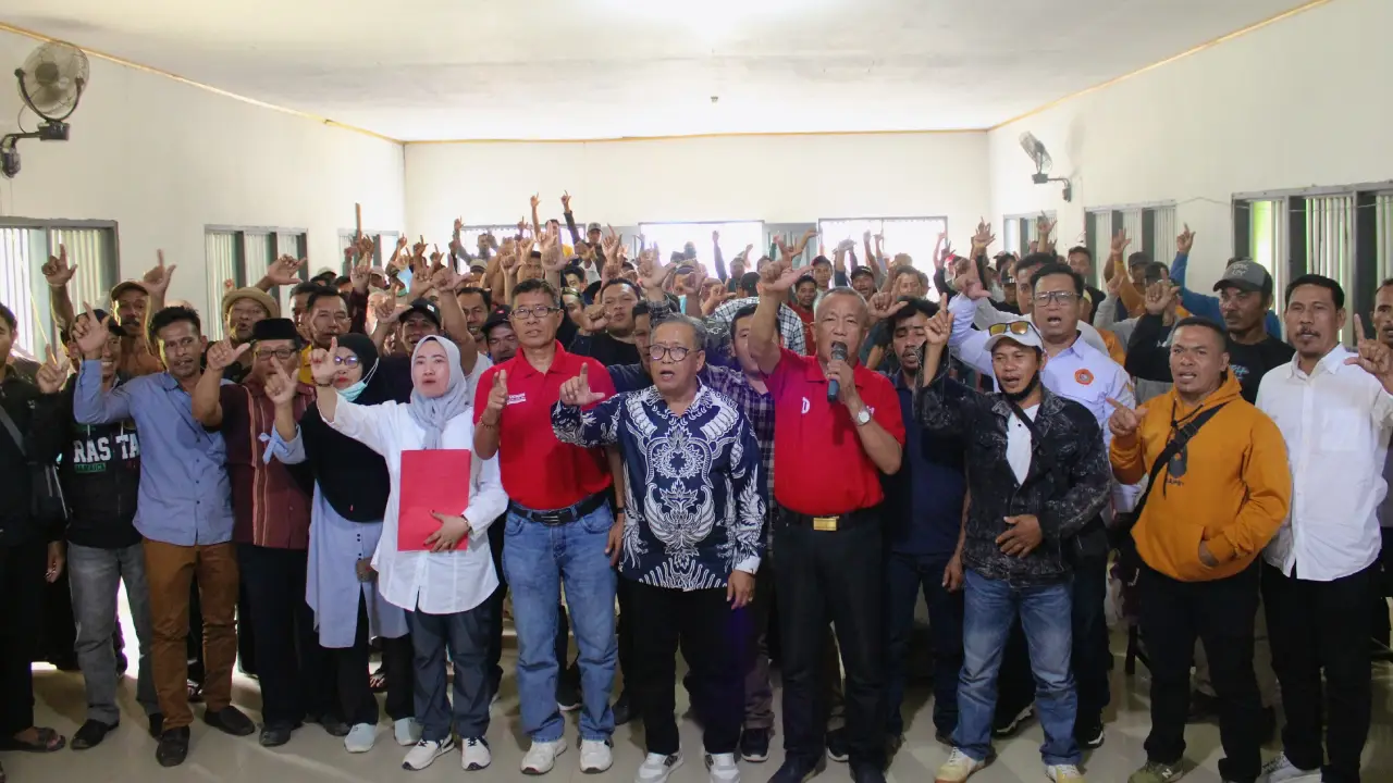 Usung Semangat Pemekaran, 135 Relawan TPS LA-IDA Konkep Dikukuhkan