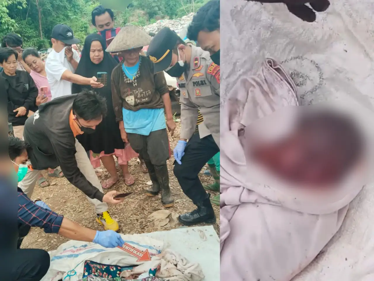 Viral Pemulung Temukan Mayat Bayi Perempuan di TPA Konawe, Terbungkus Handuk Bertuliskan Hotel Horizon