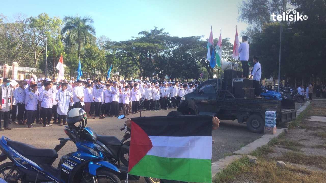 Warga Kendari Terus Beri Dukungan untuk Palestina