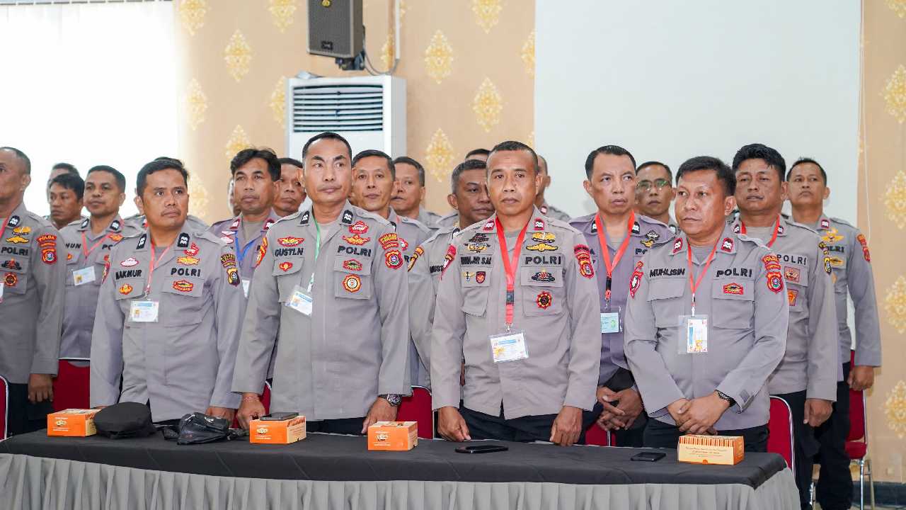 45 Bintara Senior Polda Sulawesi Tenggara Dapat Kuota Sekolah Perwira di Mabes Polri