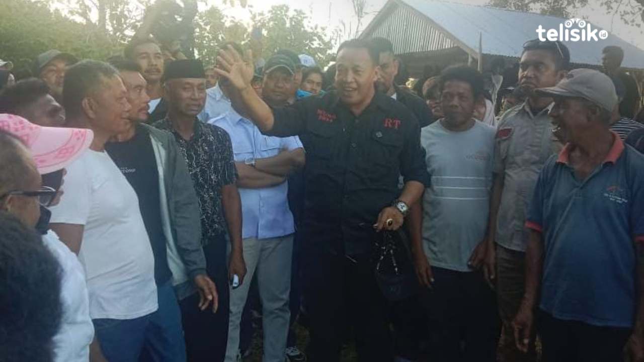 Rajiun Janji Prioritaskan Pembangunan Infrastruktur di Kecamatan Watoputi