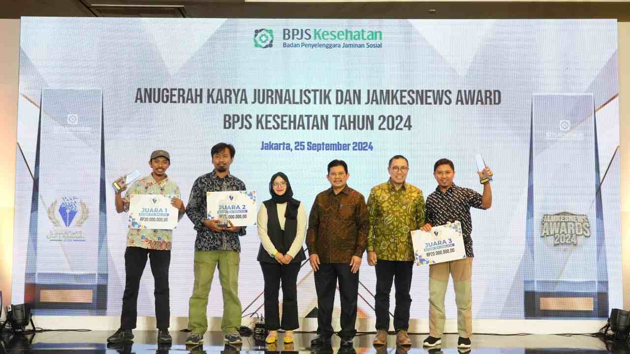 BPJS Kesehatan Anugerahi Penghargaan Istimewa bagi Jurnalis dan Media Massa