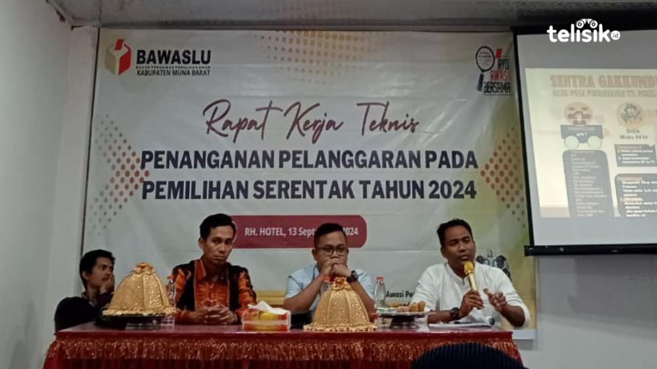 Bawaslu dan Sentra Gakkumdu Muna Barat Tuntut Panwascam Tahu Alur Tangani Pelanggaran