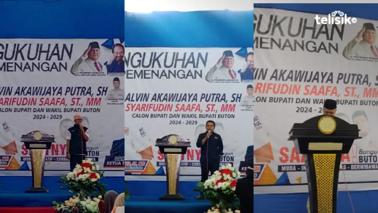 Ketua Partai Gerindra, NasDem dan PKS Komitmen Menangkan Bapaslon Alvin-Syarifudin di Pilkada Buton