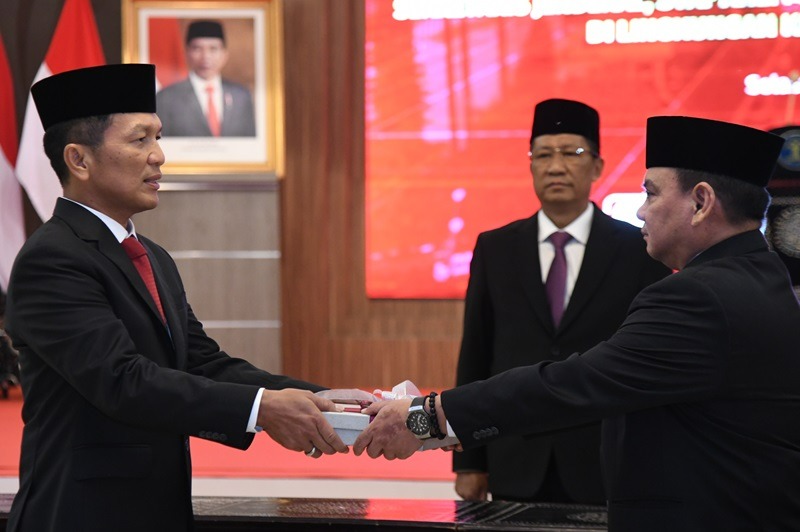 Ketua STIK Lemdiklat Polri Nico Afinta Dilantik Jadi Sekjen Kemenkumham
