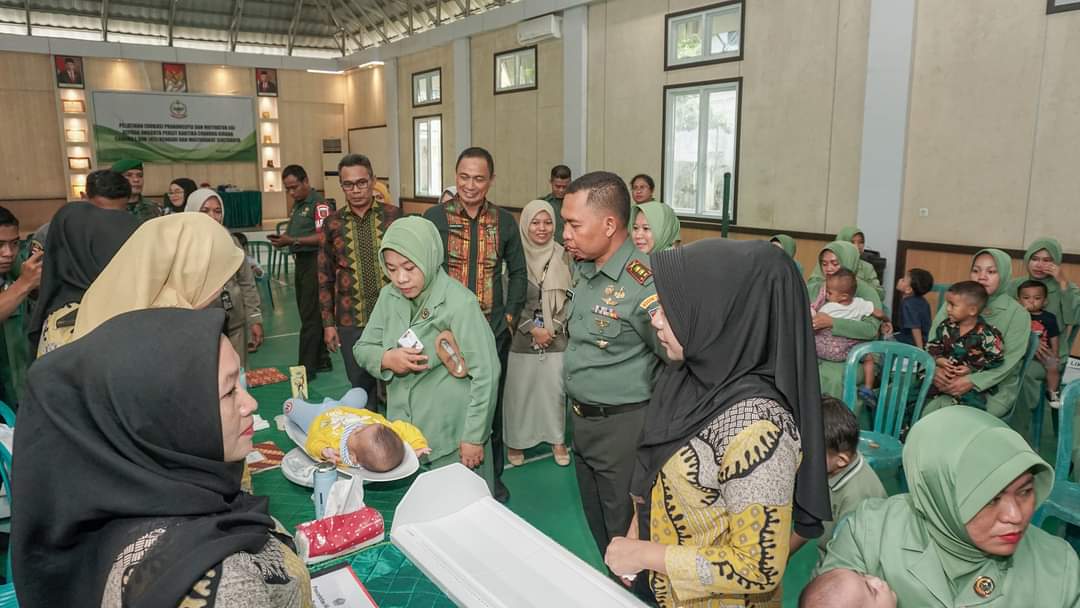 Kodim Kendari Berkolaborasi dengan Dinkes Kota Kendari Atasi Stunting