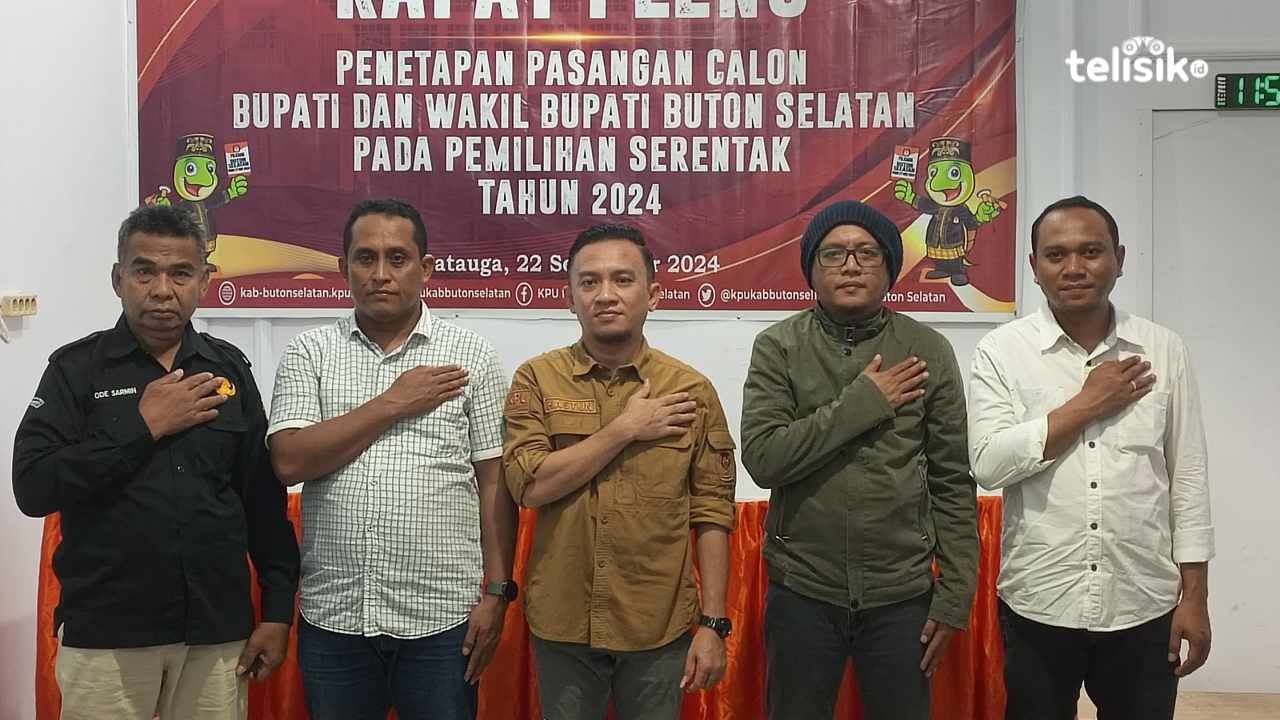 KPU Buton Selatan Tetapkan Empat Paslon untuk Bertarung Pilkada 2024