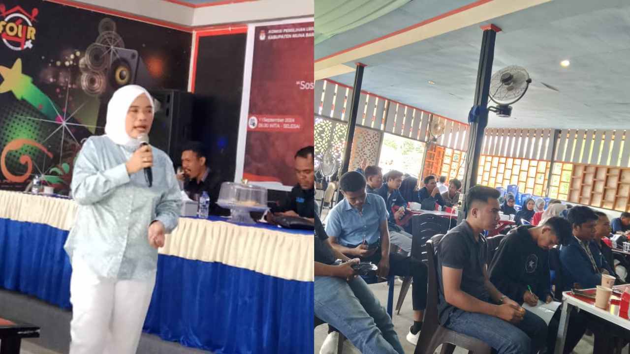 KPU Muna Barat Target Partisipasi Pemilih 90 Persen di Pilkada 2024