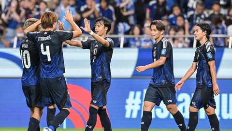 Kualifikasi Piala Dunia 2026: Samurai Biru Bantai China 7-0