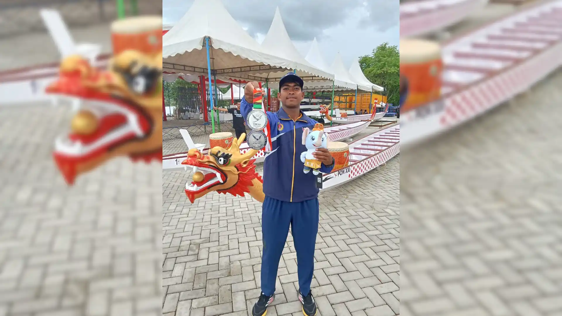 Mahasiswa IAIN Kendari Raih Medali Perak dan Perunggu Cabor Dayung PON XXI Aceh 2024