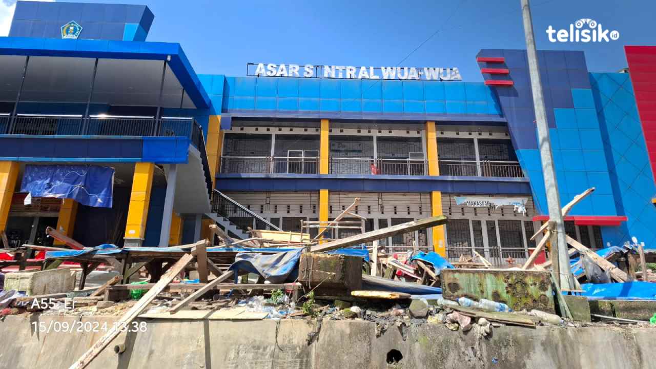 Pedagang Pasar Baru Kendari Mengeluh Sepi, Minta Pemkot Tindak Tegas Pasar Ilegal