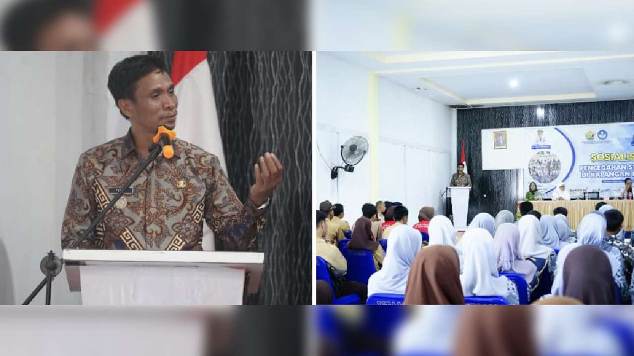 Pj Bupati Kolaka Utara Ingatkan Pelajar Risiko Nikah Dini dan Bahaya Stunting