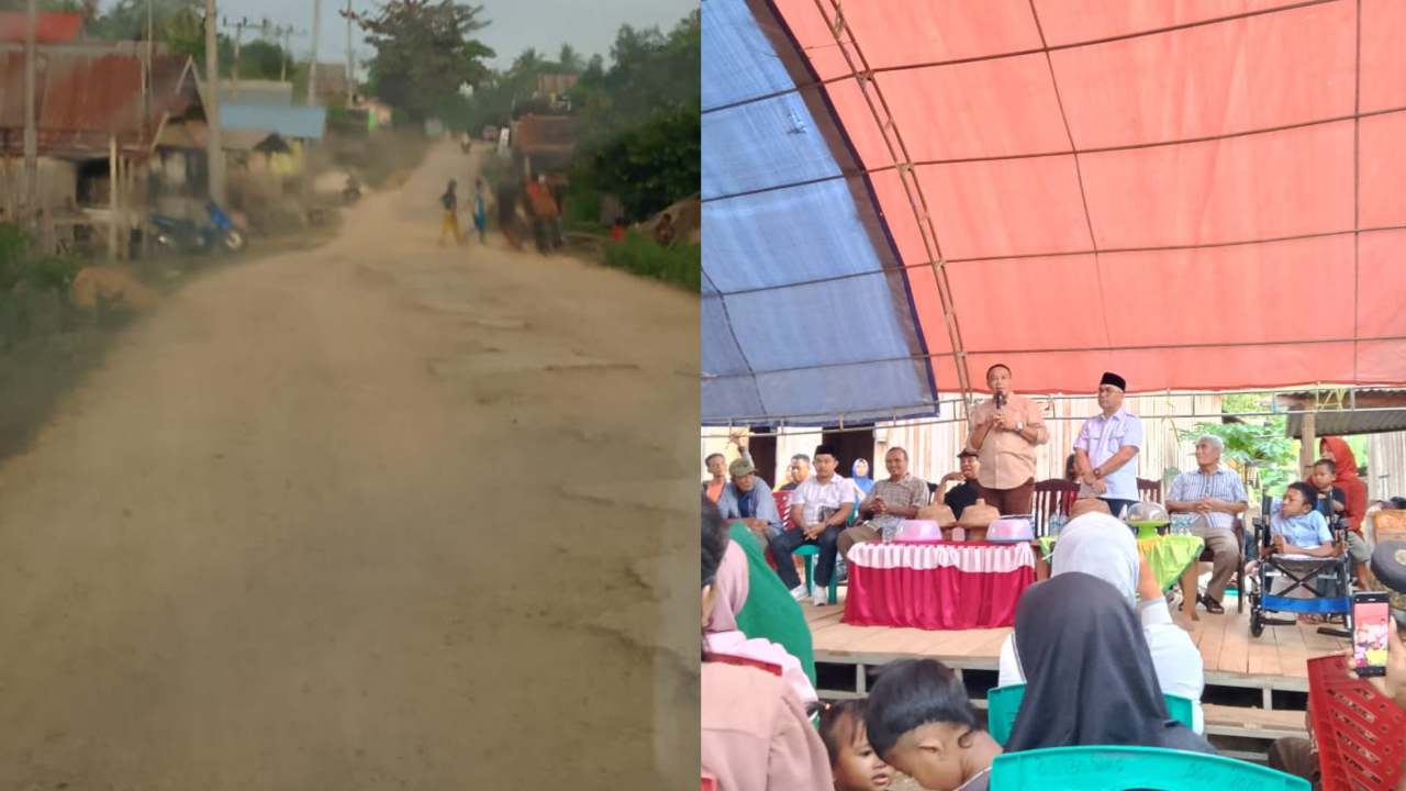 Rahmatnya Muna Janjikan Perbaikan Jalan dan Air Bersih di Watoputeh