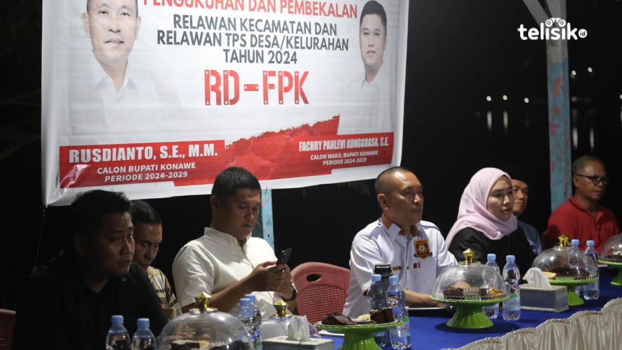 Ratusan Relawan Siap Menangkan Bapaslon Bupati Konawe RD-FPK di Kecamatan Soropia