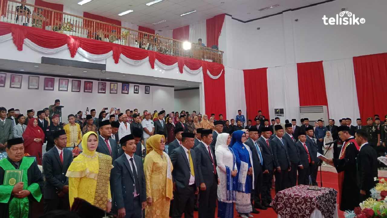 25 Anggota DPRD Buton 2024-2029 Resmi Dilantik, Pj Bupati Minta Kawal Pilkada Serentak