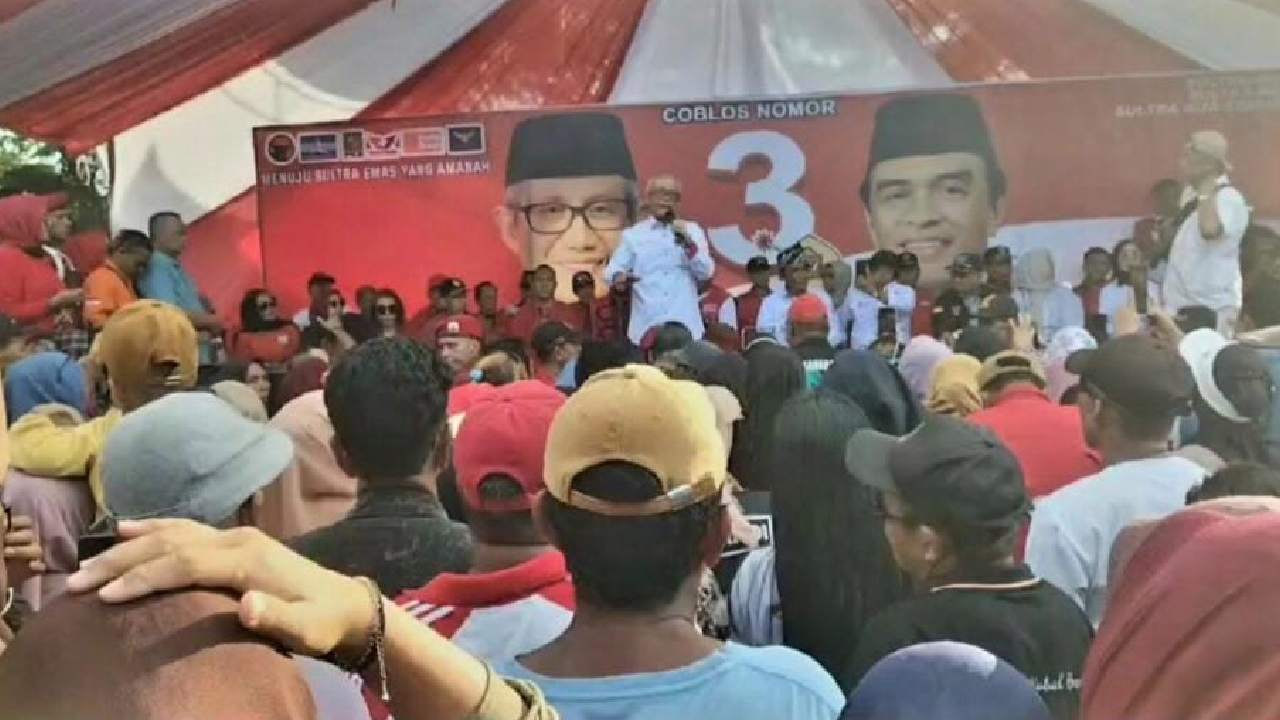 Kampanye LA-IDA di Konawe Diserbu Ribuan Warga, Serukan Pilih Pemimpin Berpengalaman