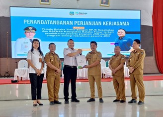 BPJS Kesehatan Kendari Bersinergi dengan Pemkab Kolaka Timur dan Baznas Rekrut Peserta JKN