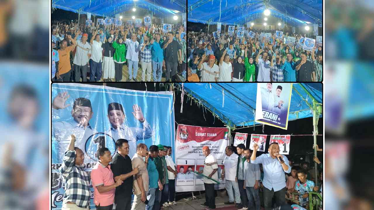 Calon Bupati Burhanuddin Ingin Anak Bajau jadi Pemimpin Bombana di Masa Depan