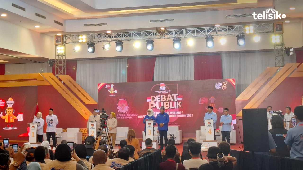 Debat Lima Paslon Wali Kota - Wakil Wali Kota Kendari: PeDe pada Kebijakan Strategis yang Disiapkan