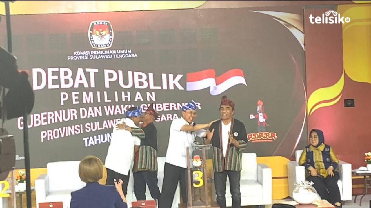 Debat Pilgub Sultra Diwarnai Kesalahan Teknis, Moderator Kena Semprot La Ode Ida