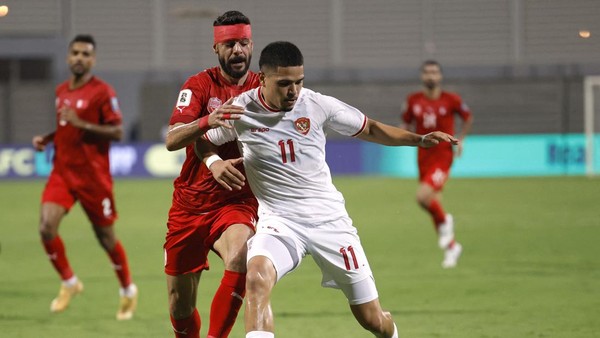 Hasil Timnas Indonesia Vs Bahrain: Skuad Garuda Kembali Raih Hasil Imbang